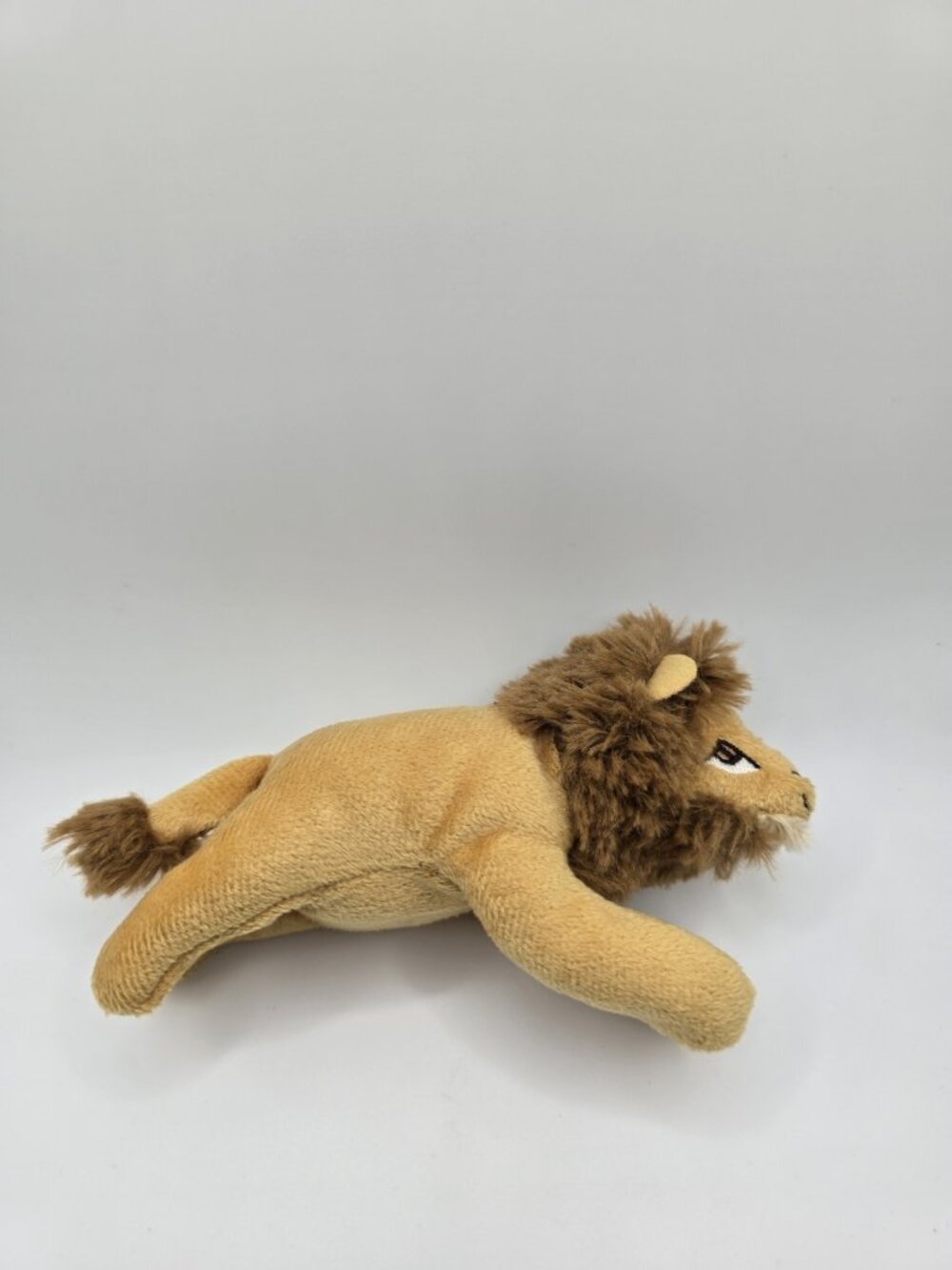 Ikea Djungelskog Plush Lion Small Mini Jungle Safari Plush 6" long x 3" tall
